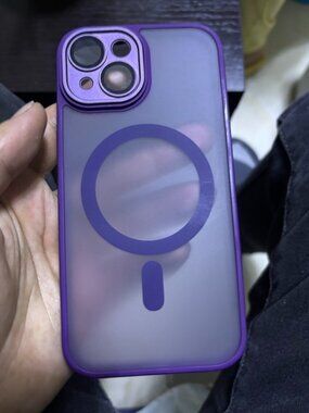 Deep Purple Magnetic Frosted iPhone Case